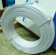 批发厂家直销 2芯电话线 100米 白色电话线 铜包钢 